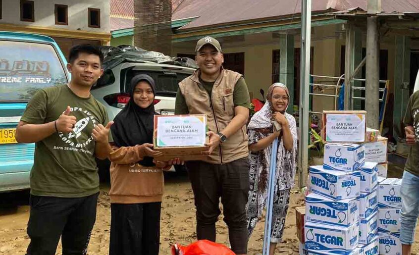 BSI Maslahat Bantu Korban Banjir Di Tanggerang