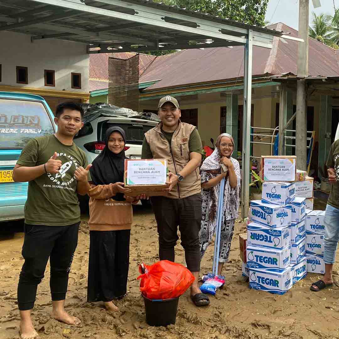 BSI Maslahat Bantu Korban Banjir Di Tanggerang